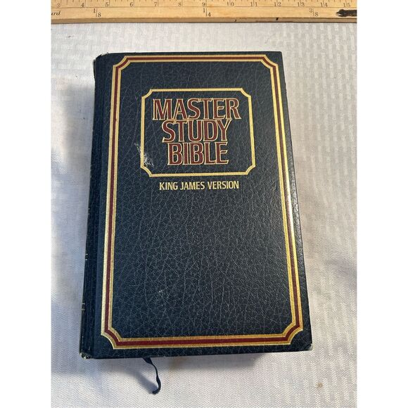 Holman Master Study Bible KJV & User Guide 1981 - Picture 1 of 16